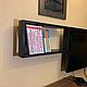 Light bookshelf made of solid oak. Shelves. WOODKITA. Online shopping on My Livemaster.  Фото №2