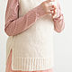 Жилет воздушный (альпака) для девочки. Жилет. VA kids knitwear. Ярмарка Мастеров.  Фото №11