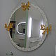 Wrought iron mirror 'Flirty'. Mirror. Forged Art. My Livemaster. Фото №5