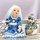 Шарнирная куколка Айка с розовым Заем. Шарнирная кукла. Светлана Соколова Finist Doll. Ярмарка Мастеров.  Фото №5
