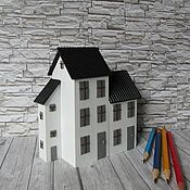 Для дома и интерьера handmade. Livemaster - original item HOUSES: A set of handmade wooden interior houses.. Handmade.