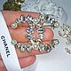 Винтаж: Серьги Chanel с кристаллами. Серьги Шанель. Серьги винтажные. BIJOUX Модные украшения. Ярмарка Мастеров.  Фото №5