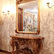 Резное зеркало с консольным столом, Зеркала, Лебедянь,  Фото №1