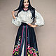 Ethno-costume with hand embroidery ' Round dance of flowers', Suits, Vinnitsa,  Фото №1