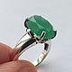 Ring with chrysoprase 'Sandra', Rings, Moscow,  Фото №1
