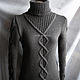 Свитер под жилет. Свитеры. IRINA GRUDKINA Handmade Knitwear. Интернет-магазин Ярмарка Мастеров.  Фото №2