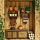A roombox-panel 'Kitchen', Miniature figurines, Ufa,  Фото №1