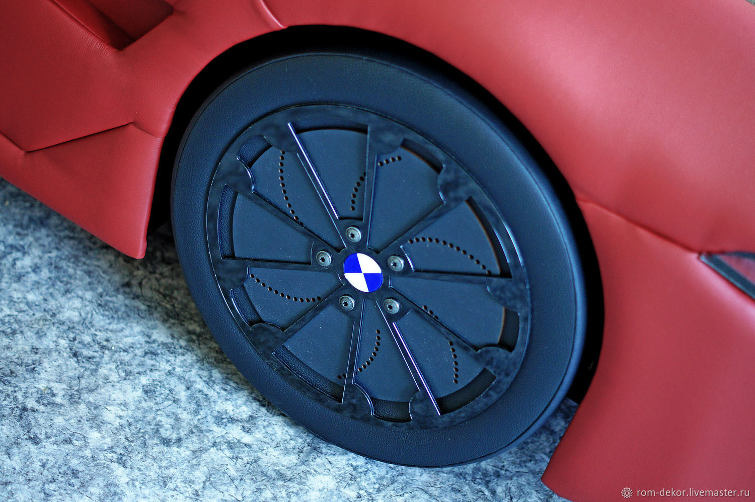 КРОВАТЬ-АВТО "BMW M9" с подсветкой, в коже в интернет-магазине Ярмарка ...