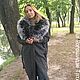Кардиган вязаный с мехом енота, Кардиганы, Санкт-Петербург,  Фото №1