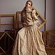 Historical dress 'Poetry' beige cambric, Dresses, Moscow,  Фото №1