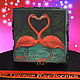 Gifts: Attracting Happiness by Feng Shui. Flamingo Box. Wishmaster. Sector South-East. Online shopping on My Livemaster.  Фото №2