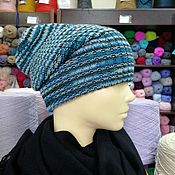 Аксессуары handmade. Livemaster - original item Hats: knitted hat made of Italian yarn. Handmade.