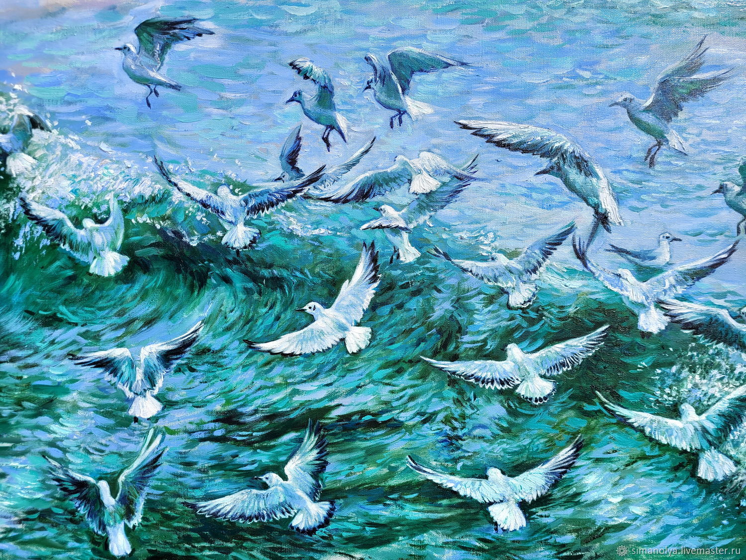 Чайки над морем летят! (Ковалёв Александр Павлович) / irhidey.ru