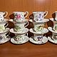 Винтаж: Кофейный сервиз Royal Kent- Цветок месяца, Сервизы винтажные, Бильбао,  Фото №1