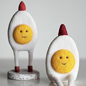 Для дома и интерьера handmade. Livemaster - original item Eggs felt toys (Easter, birthday gift, twins. Handmade.