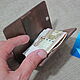 Cardholder-wallet-clip for 4 cards and several bills. Clamps. Joshkin Kot. My Livemaster. Фото №4