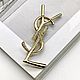 Винтаж: Брошь YSL с кристаллами. Брошь Ив Сен Лоран. Броши винтажные. Винтажные украшения и аксессуары.. Ярмарка Мастеров.  Фото №4