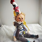 Куклы и игрушки handmade. Livemaster - original item Bobbin Barabek (twin brother). Handmade.