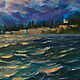 Sailboat at sea | Aivazovsky oil copy | Seascape. Pictures. pirogov-maxim. My Livemaster. Фото №6