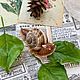 УЛИТКА декоративная ручной работы из Холодного Фарфора. Элементы интерьера. VINTAGE GARDEN Цветы и Декор Ручной Работы.. Интернет-магазин Ярмарка Мастеров.  Фото №2