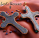 Livemaster.ru Handmade beadwork cross earrings by Loli Rosso. Ручная работа. `Серьги Морриган`, вышивка бисером по коже.