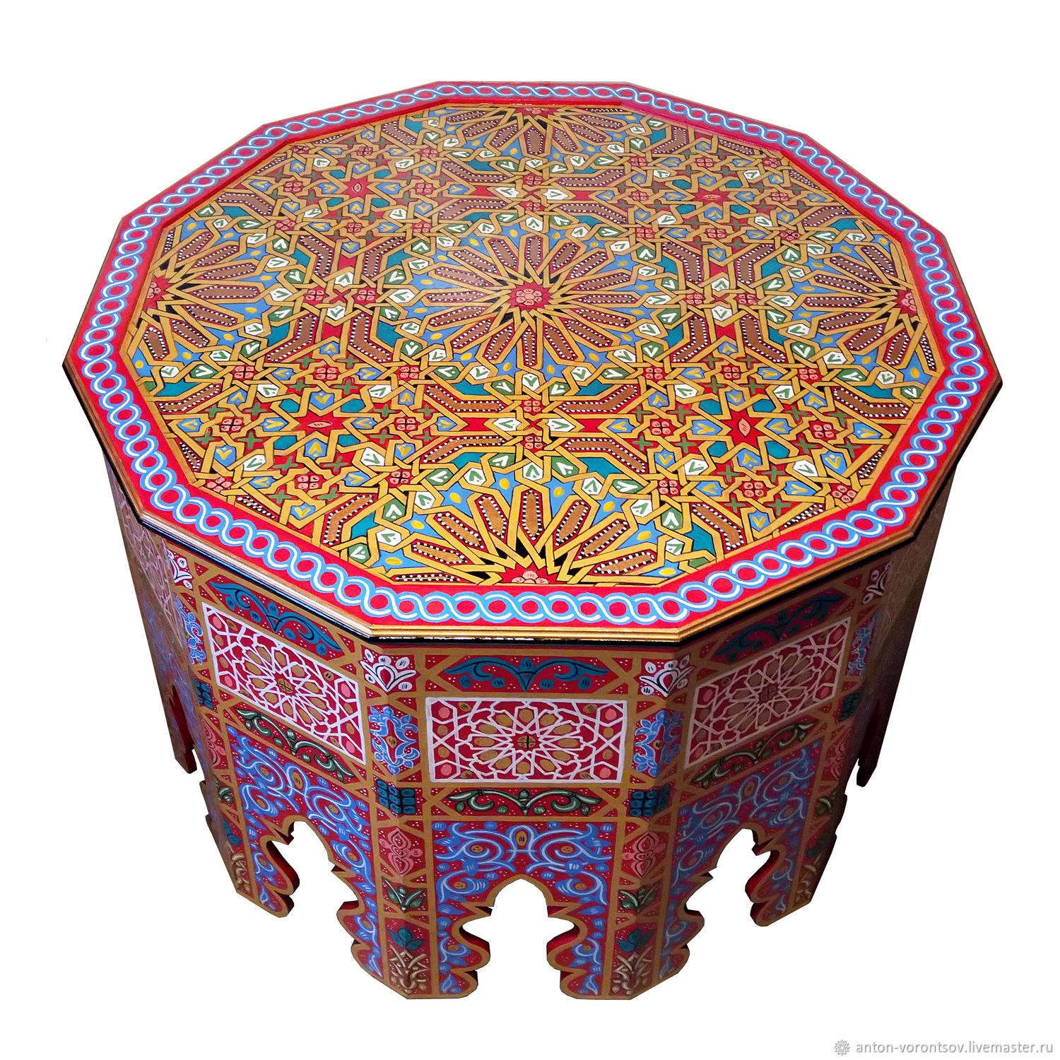 Марокканский столик (металл) 50xH41,50см арендовать в Москве