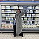 Шуба со спущенными плечами из натуральной овечьей шерсти. Шубы. hope. Ярмарка Мастеров.  Фото №8