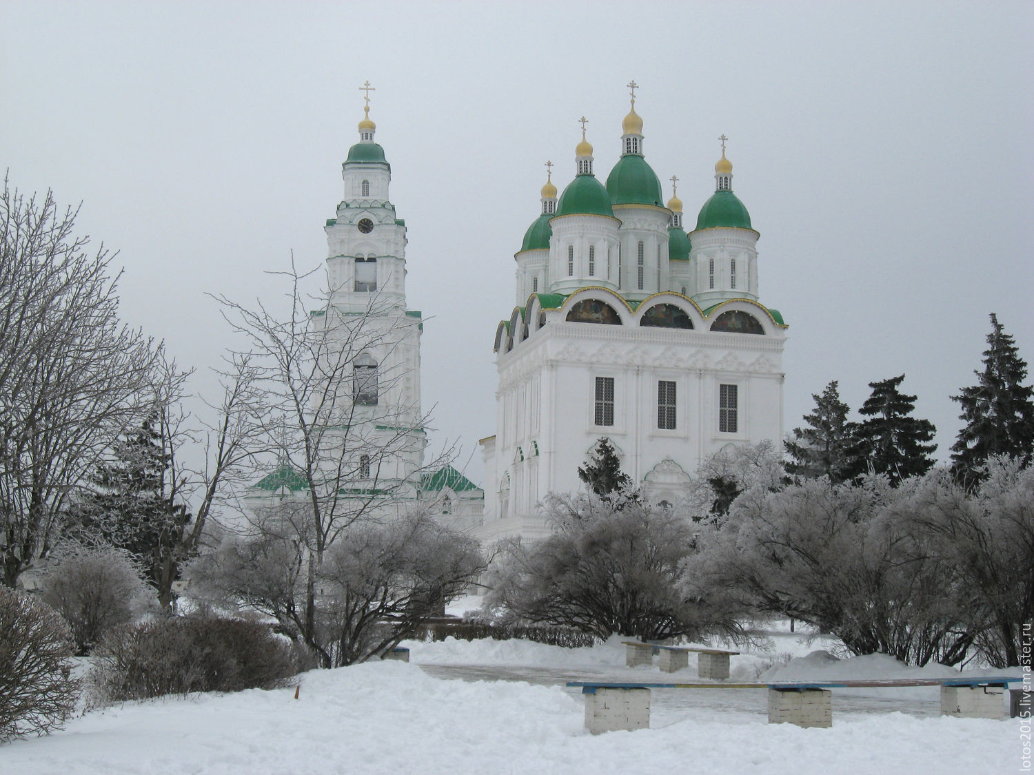 Астрахань зимой фото