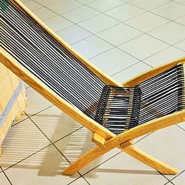 Дача и сад ручной работы. Ярмарка Мастеров - ручная работа Шезлонг для дачи из дуба "Гавайский". Handmade.