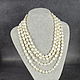 Long pearl beads made of natural white pearls. Beads2. naturalkavni. Online shopping on My Livemaster.  Фото №2