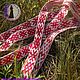 Fertility Belt white-red. Belts and ribbons. ЛЕЙЛИКА - пояса и очелья для всей семьи. Online shopping on My Livemaster.  Фото №2