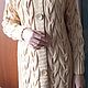 Knitted coat in assortment. Coats. Galina-Malina (galina-malina). Online shopping on My Livemaster.  Фото №2