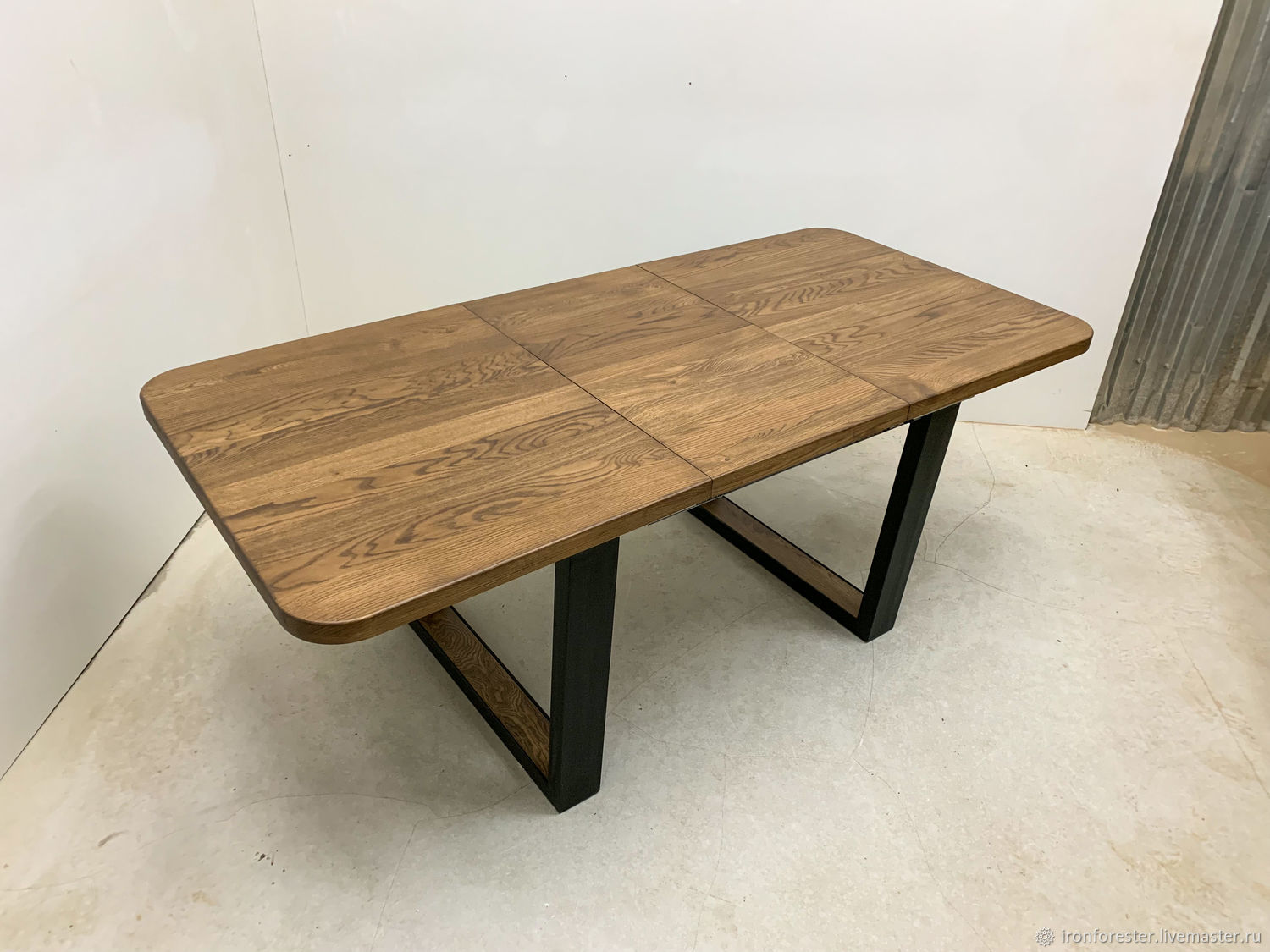 стол из массива дерева раздвижной