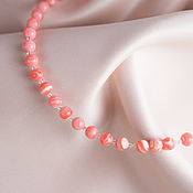 Pearl choker necklace spinel