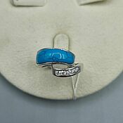 Украшения handmade. Livemaster - original item Silver ring with natural turquoise. Handmade.