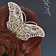 Order Butterfly shaped hair comb 'Butterfly'. Del-moro. Livemaster. . Comb Фото №3