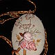 Medallion "Pink bouquet". Pendants. Mashkin stuff. Online shopping on My Livemaster.  Фото №2