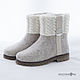 Felted boots City winter. Boots. Keleynikova Heavenly Cozy. Online shopping on My Livemaster.  Фото №2