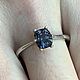 Натуральная Шпинель 1,32ct. Серебряное кольцо со шпинелью, Кольцо помолвочное, Краснодар,  Фото №1