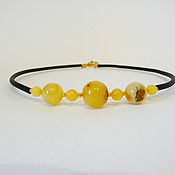 Украшения handmade. Livemaster - original item Amber necklace N-110. Handmade.