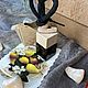 Подарочный набор "Грушевый нектарин". Подарок коллеге. Подарочные боксы. Подарочные наборы Свечи  Духи. Ярмарка Мастеров.  Фото №4