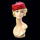 Cherry asymmetry. Hats1. Novozhilova Hats. Online shopping on My Livemaster.  Фото №2
