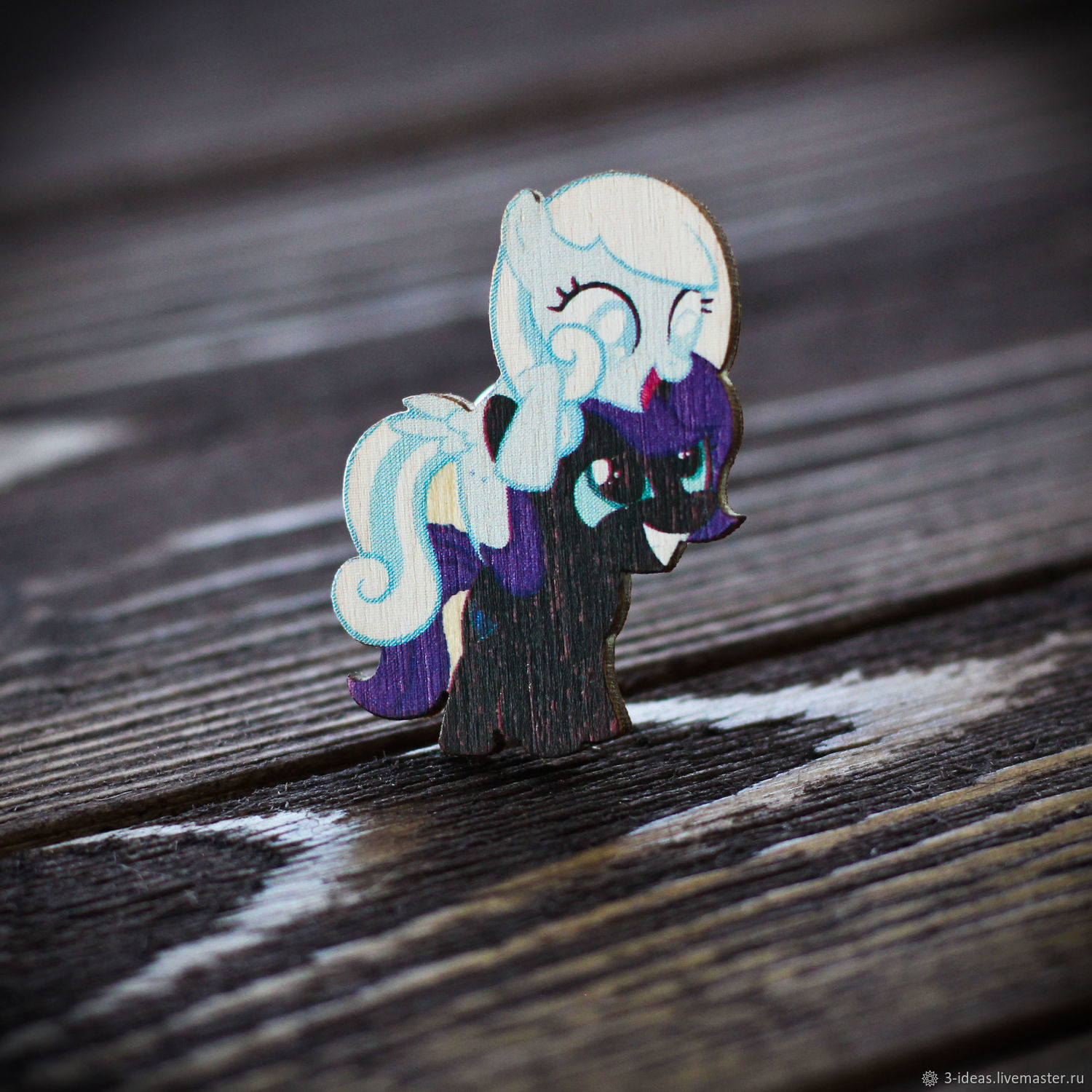 Wooden icon little Pony, Badge, Volzhsky,  Фото №1