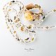 White Dance white pearl long beads 150cm, Beads2, Krasnoyarsk,  Фото №1