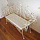 Wrought iron banquette-bench. Banquettes. tm-yart. Online shopping on My Livemaster.  Фото №2