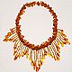 Necklace 'a Wonderful evening' from amber and beads, Necklace, Belokuriha,  Фото №1
