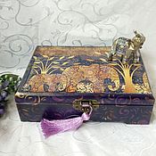Для дома и интерьера handmade. Livemaster - original item Box in Oriental style 