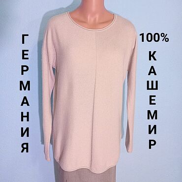 Винтаж ручной работы. Ярмарка Мастеров - ручная работа Винтаж: 100% КАШЕМИРОВЫЙ ДЖЕМПЕР (THE MERCER) N. Y. ГЕРМАНИЯ ОРИГИНАЛ Р.до 56. Handmade.