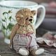 Lily teddy bear Тедди мишка. Мишки Тедди. Teddy bears by Olga handmade xelga_grakova. Ярмарка Мастеров.  Фото №13