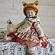 boudoir doll: The author's doll is a fox cub Katka. Boudoir doll. Natalia Mikhailova. Online shopping on My Livemaster.  Фото №2